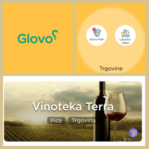 Vinoteka Terra odsada i na Glovu!