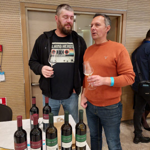 Wine fair in hotel Lav
