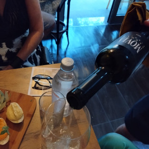 Movia wines in wineshop in Mostar