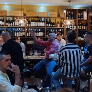 Movia wines in wineshop in Mostar