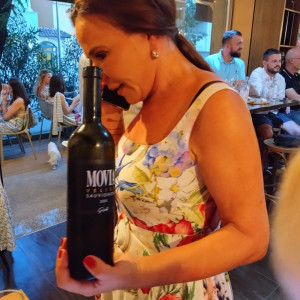 Movia wines in wineshop in Mostar