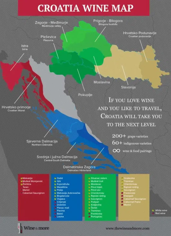 Mapa vina